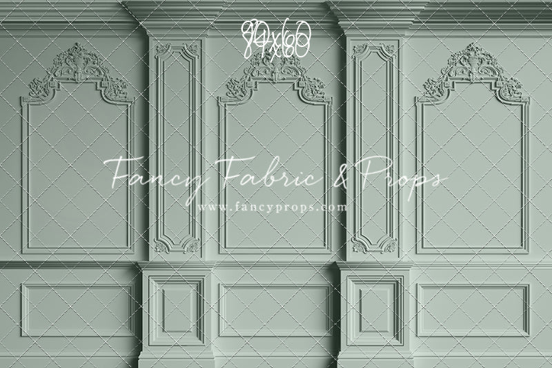 Classic Mint Victorian Wall - With Sweep Option