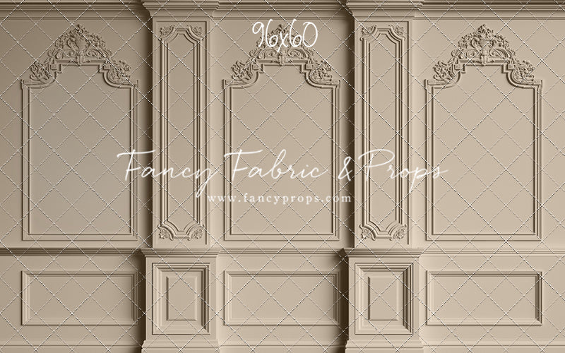 Classic Cream Victorian Wall - With Sweep Option