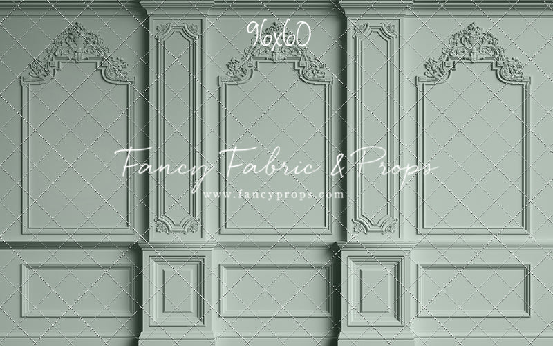 Classic Mint Victorian Wall - With Sweep Option