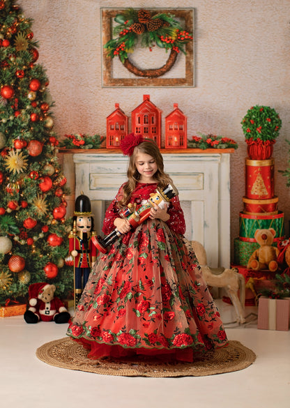 Holiday Happy Mantle