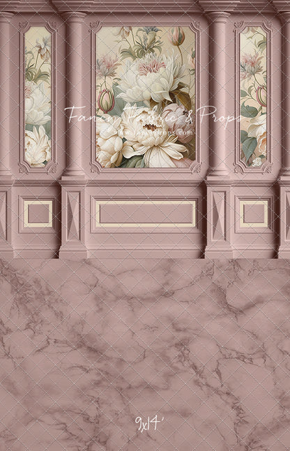 Enchanting Dream Rose Wall - With Sweep Option