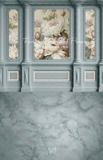 Enchanting Dream Soft Blue Wall - With Sweep Option