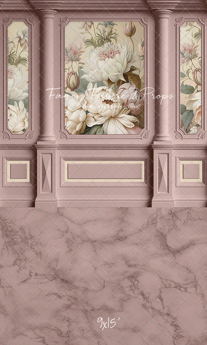 Enchanting Dream Rose Wall - With Sweep Option