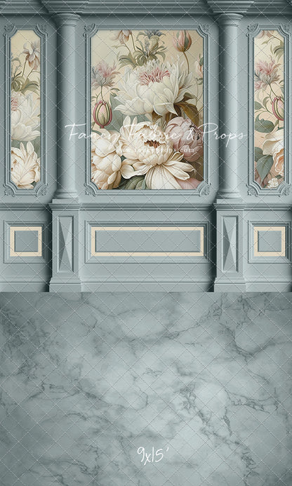 Enchanting Dream Soft Blue Wall - With Sweep Option