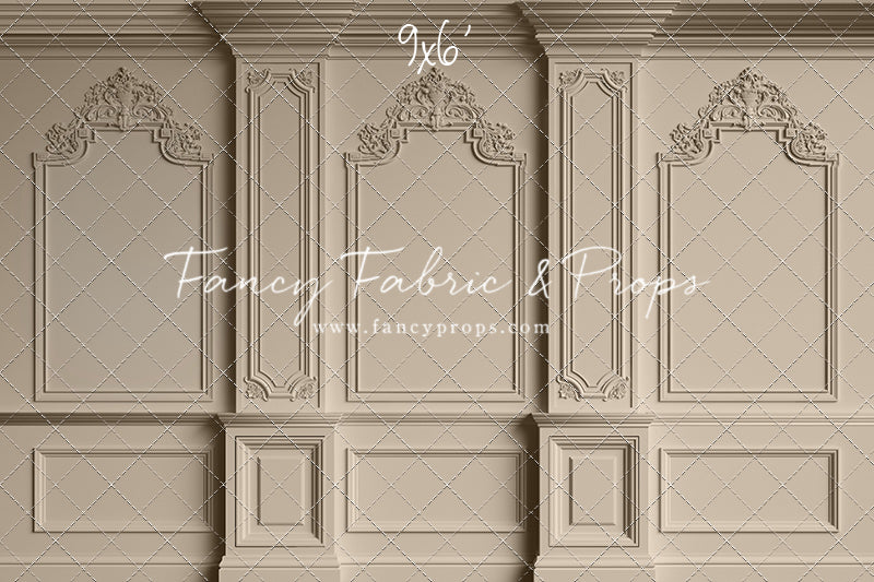 Classic Cream Victorian Wall - With Sweep Option