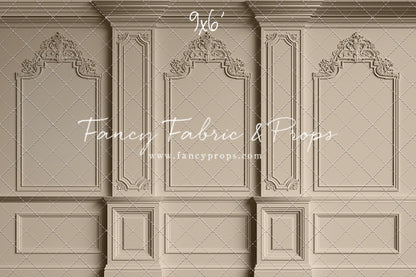 Classic Cream Victorian Wall - With Sweep Option