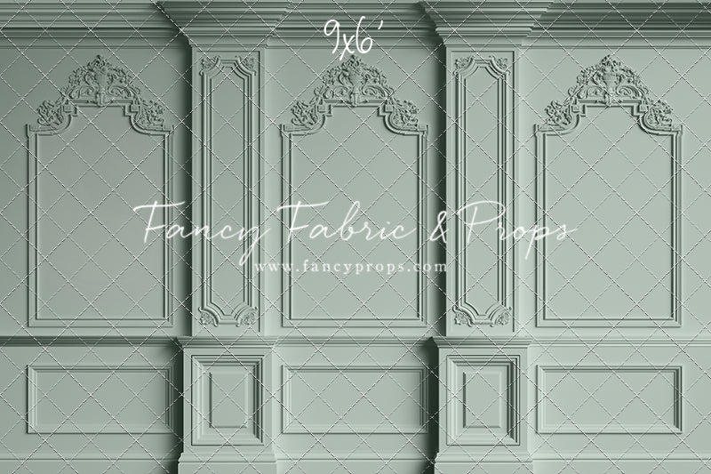 Classic Mint Victorian Wall - With Sweep Option