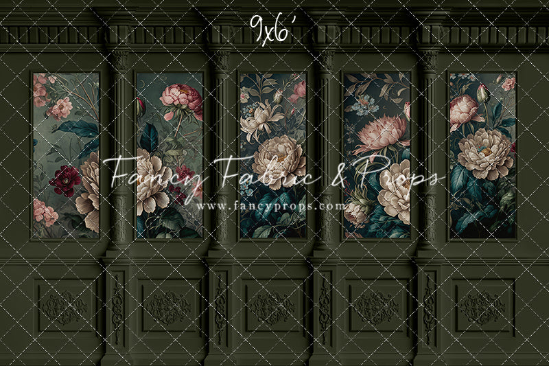 Moody Olive Wall 2pc Set