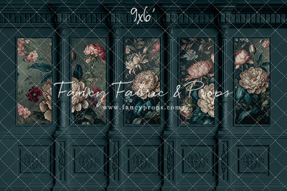 Moody Teal Wall 2pc Set