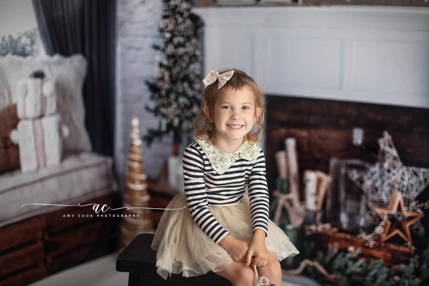 Country Fireplace Room