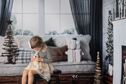 Country Holiday Window