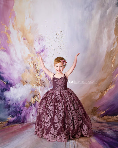 Amethyst Marble - With Sweep Option