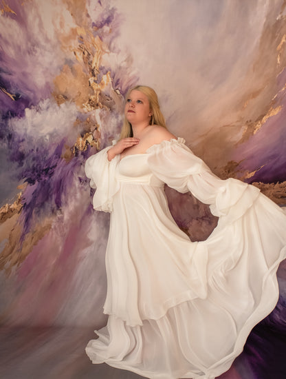 Amethyst Marble - With Sweep Option