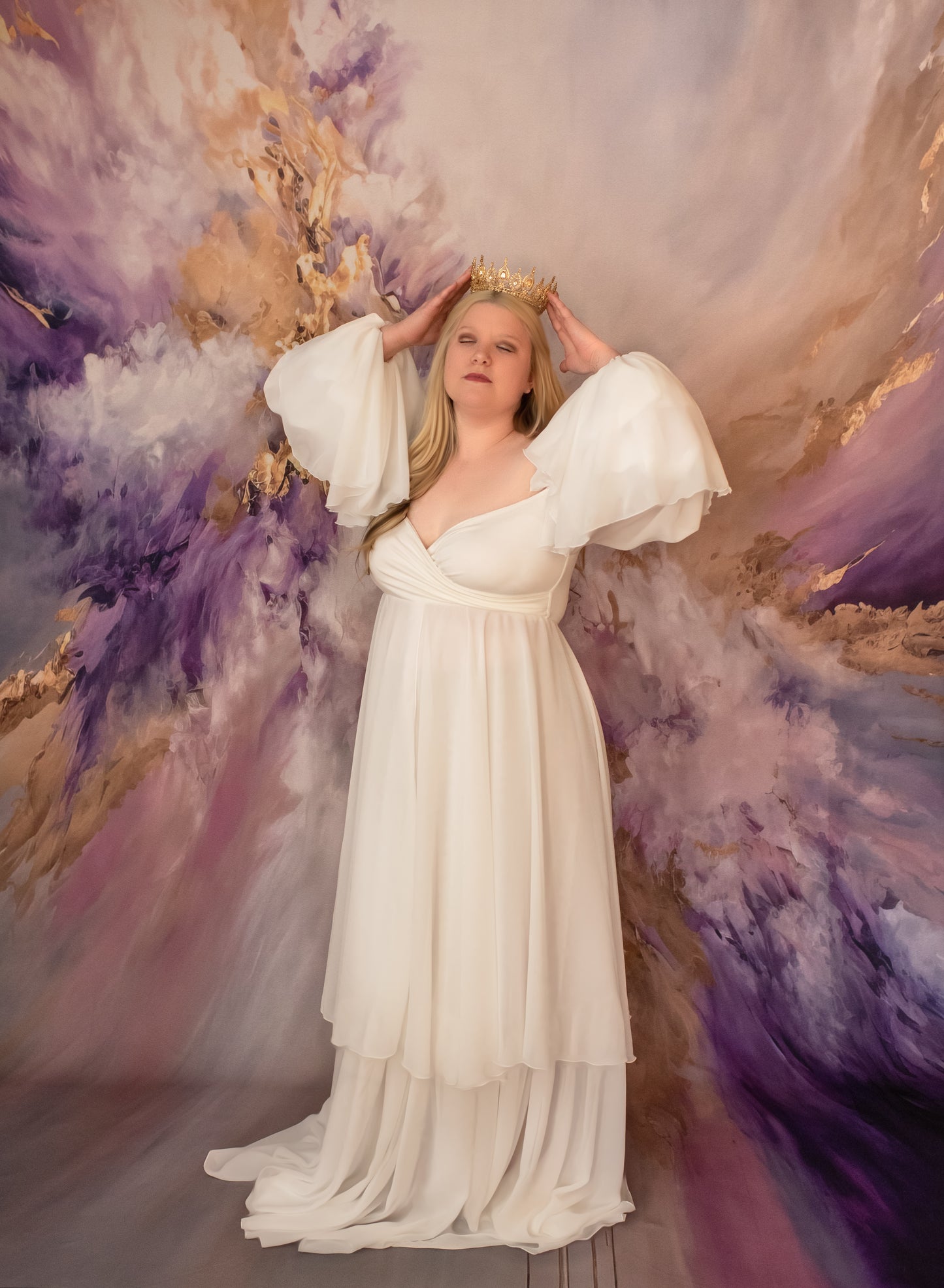 Amethyst Marble - With Sweep Option