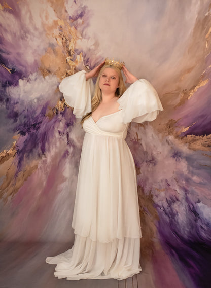 Amethyst Marble - With Sweep Option