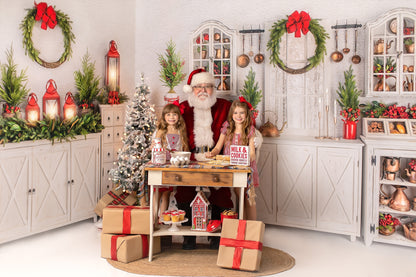 Antique Holiday Kitchen 2pc Room