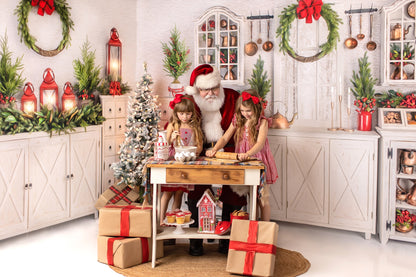 Antique Holiday Kitchen 2pc Room