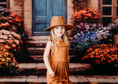 Floral Villa Entrance