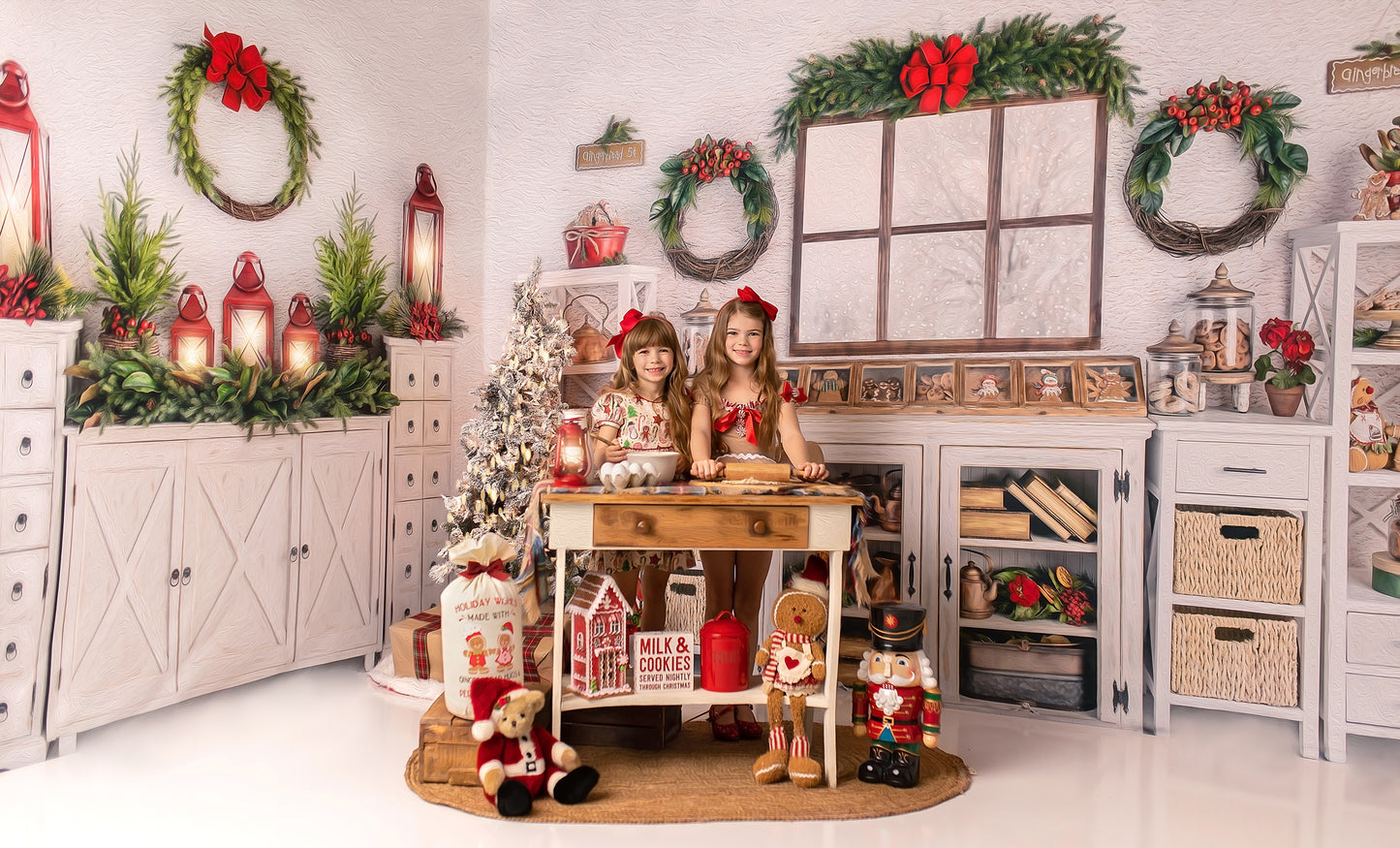 Glowing Holiday Lanterns 2pc Room