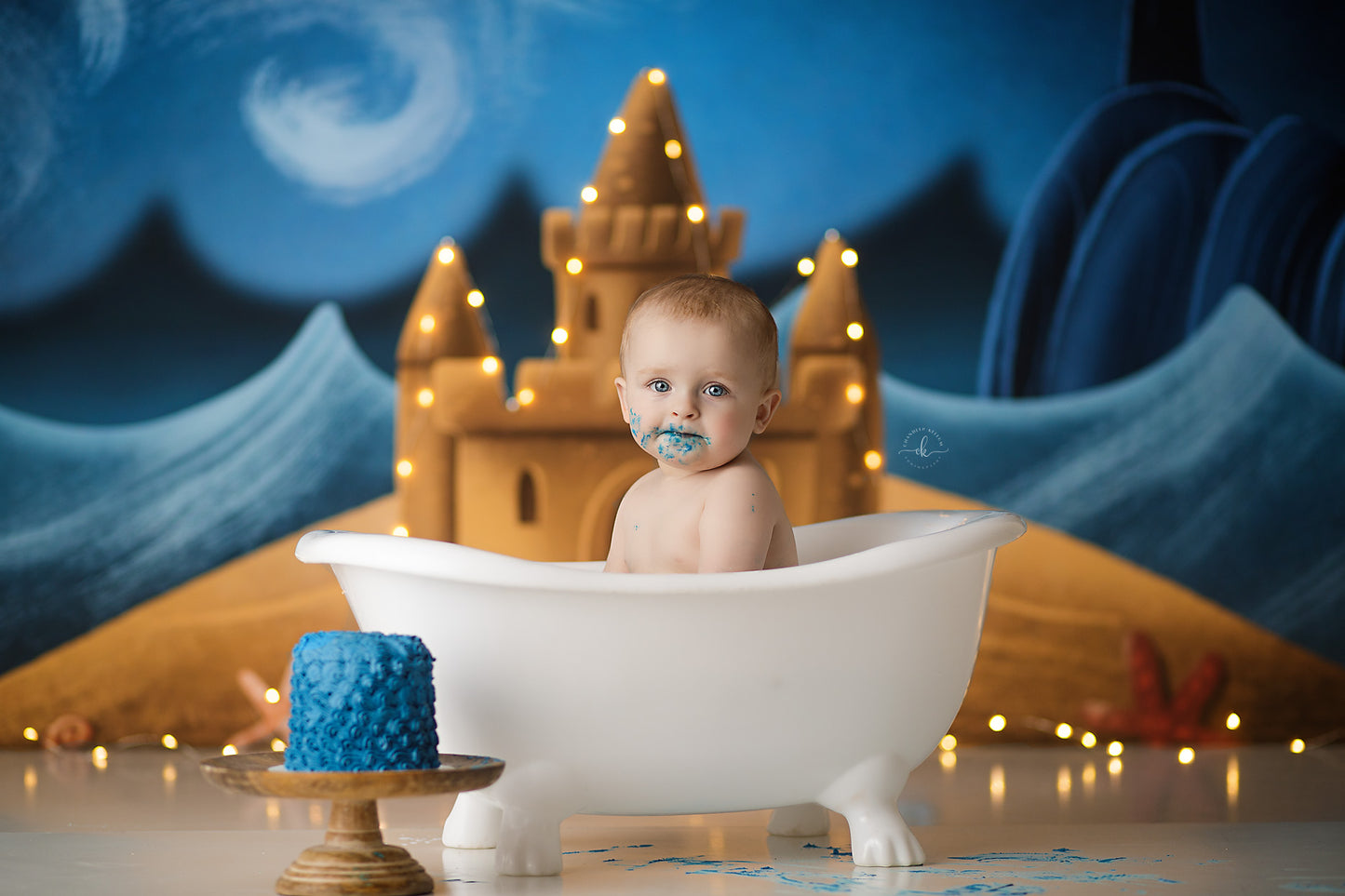 Beachy Birthday - With Sitter Sweep Option