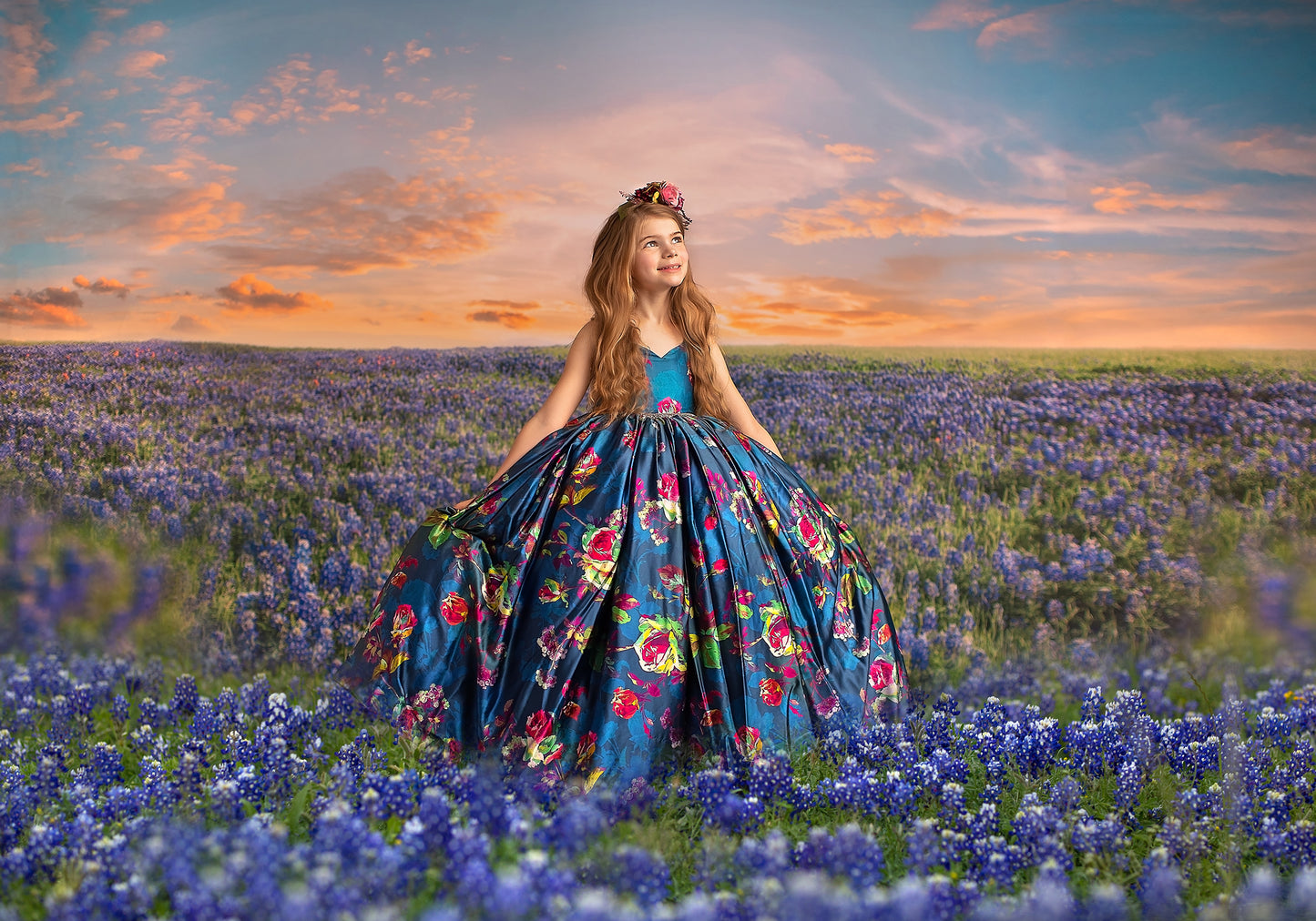 Blue Bonnet Afternoon