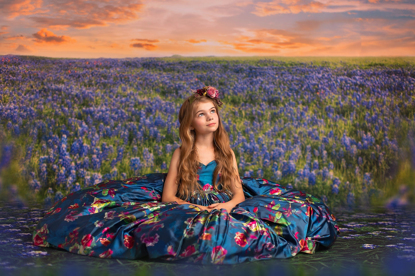 Blue Bonnet Afternoon