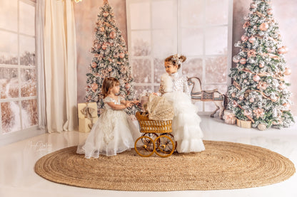 Blushing Carousel Christmas 2pc Room