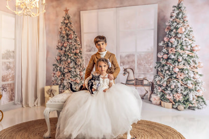 Blushing Carousel Christmas 2pc Room