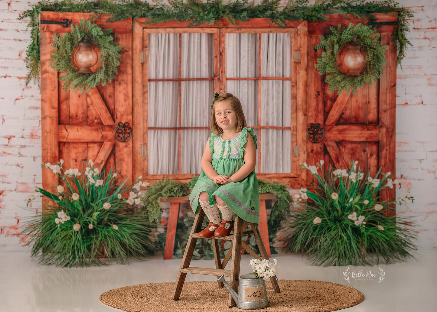 Botanical Fern Window