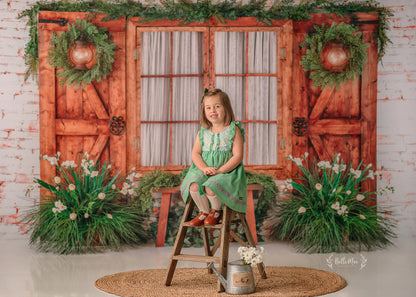 Botanical Fern Window
