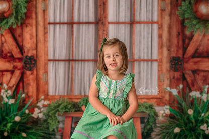 Botanical Fern Window