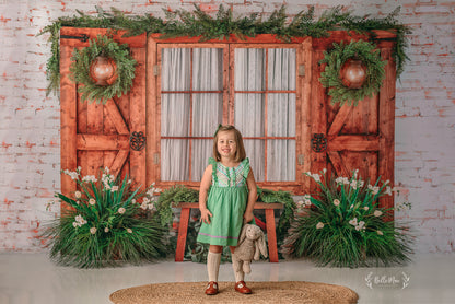 Botanical Fern Window