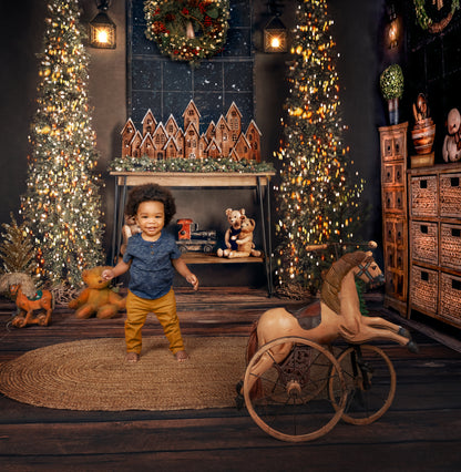 Bronzed Twinkle Window