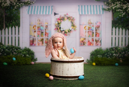 Little Easter House 60x50" - Littles Collection