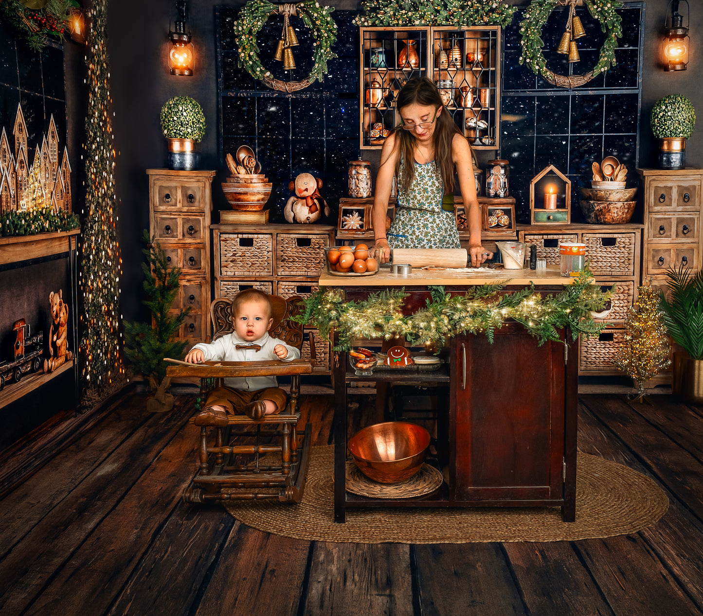 Bronzed Twinkle Kitchen Room