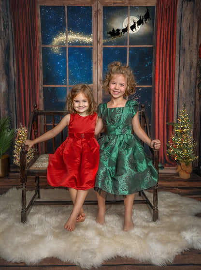 Santa's Serene Workshop Room