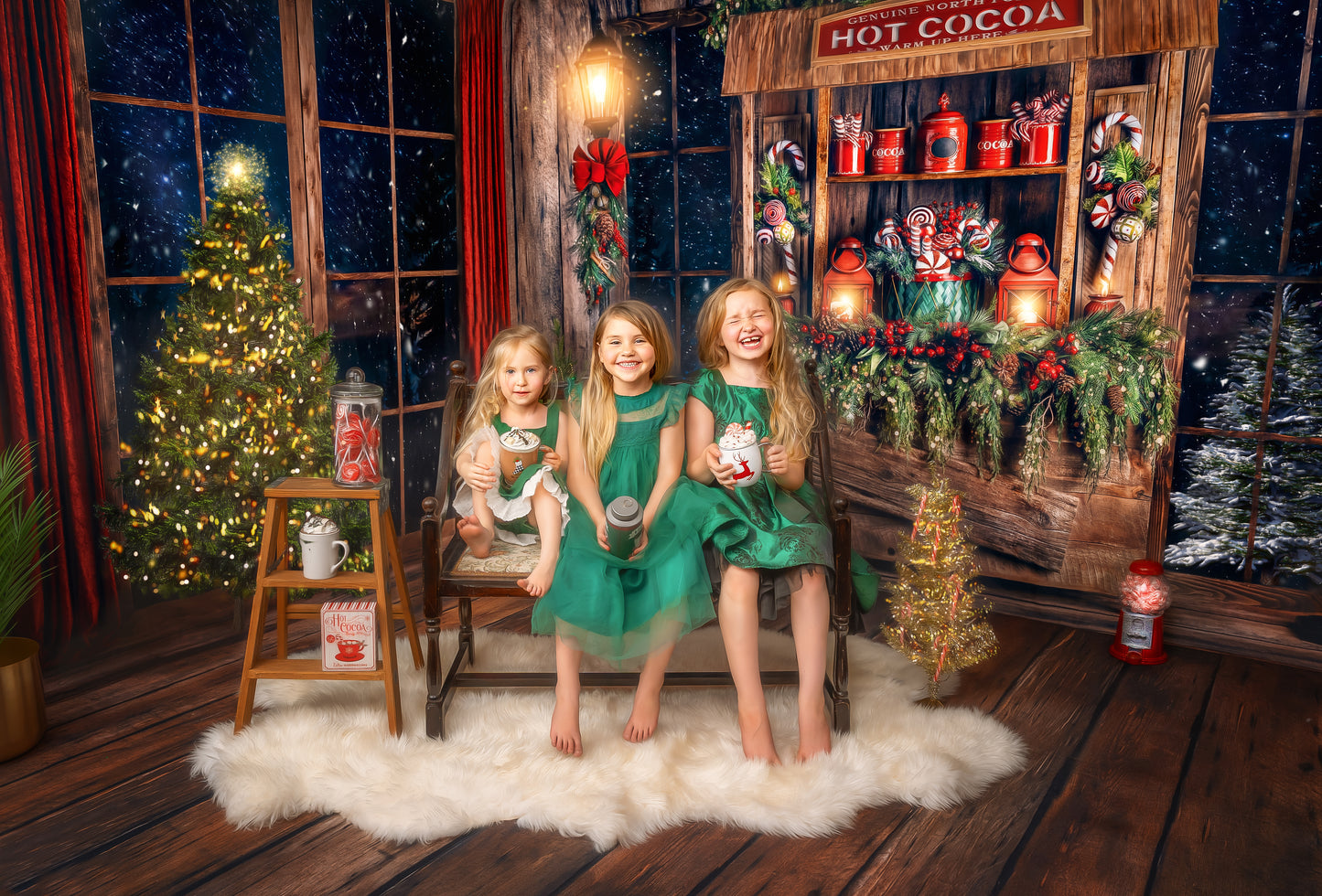 Serene Cocoa Window Room