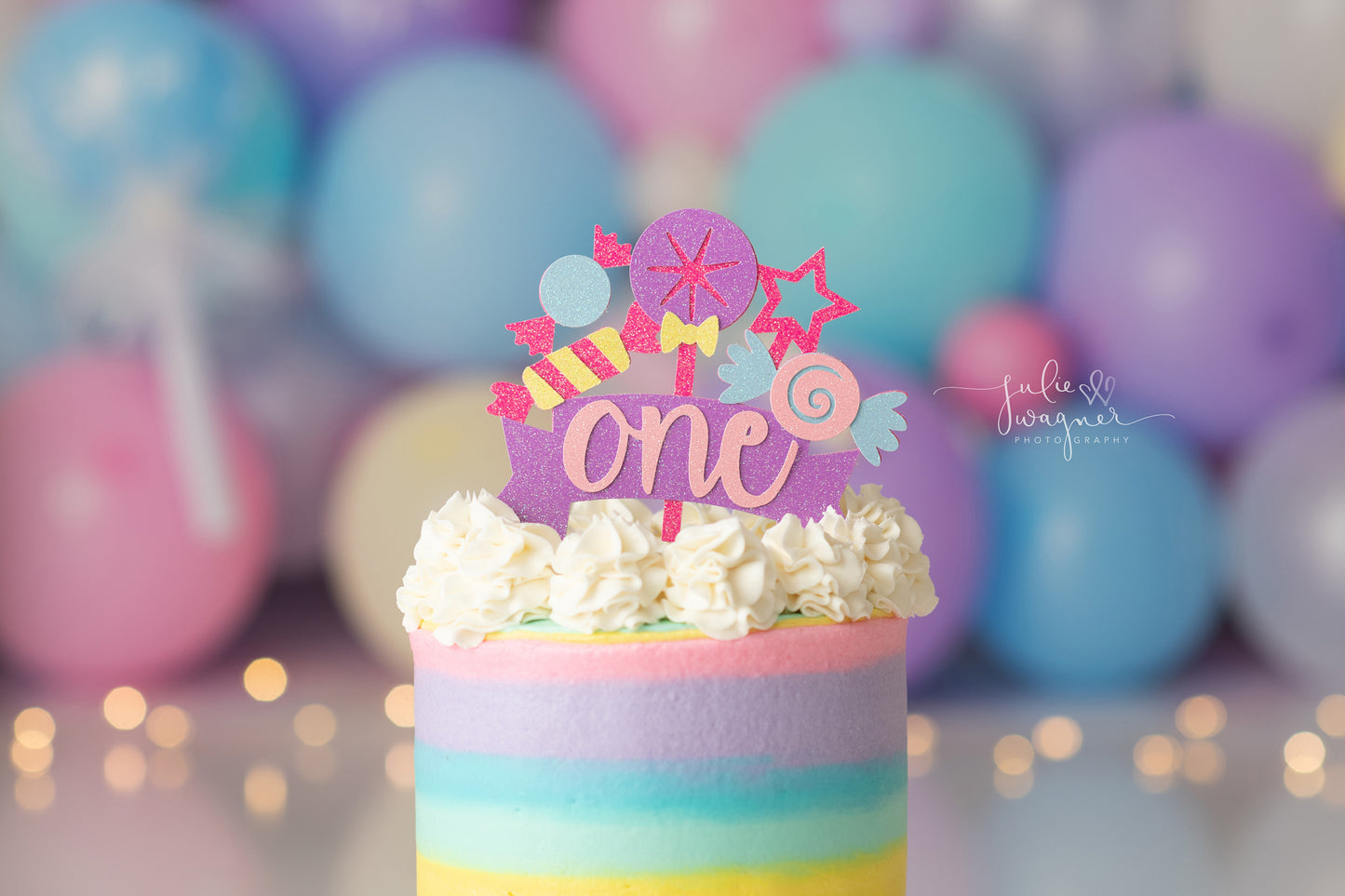 Candyland Balloon Wall