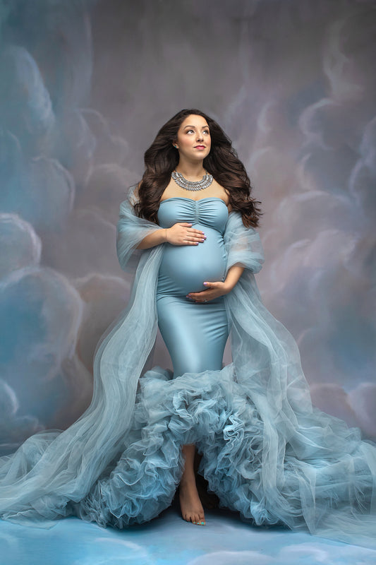 Cloudy Blue - Sweep Sizes Only