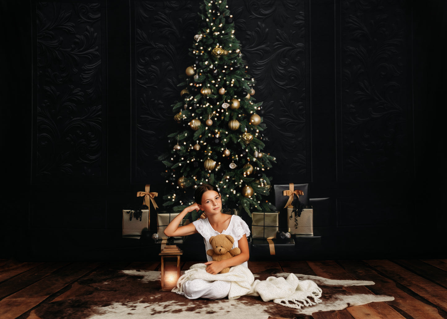 Glamorous Holiday Twinkle 2pc Room