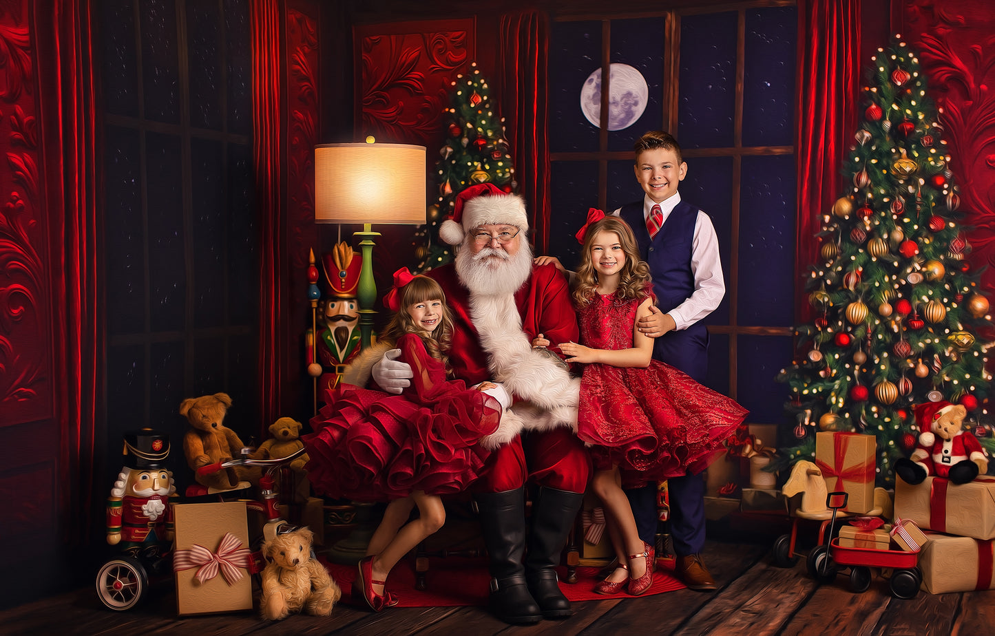 Crimson Christmas Eve 2pc Room