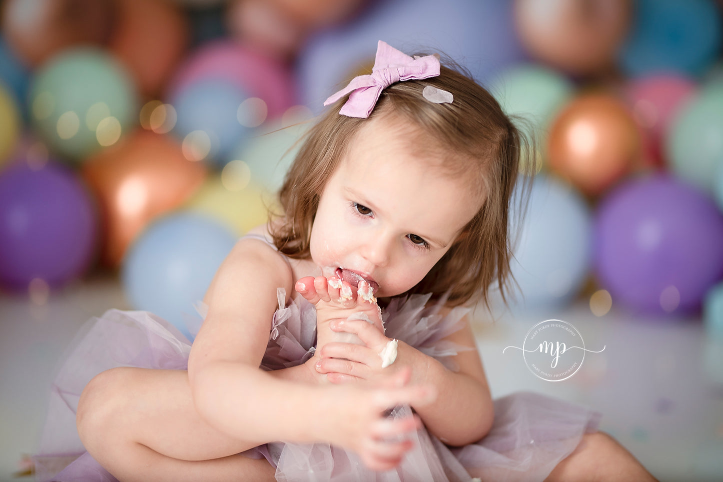 Pastel Palette Balloon Wall