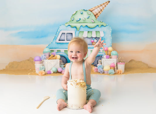 Ice Cream At The Beach