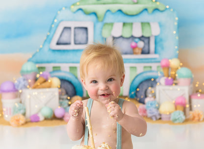 Ice Cream At The Beach