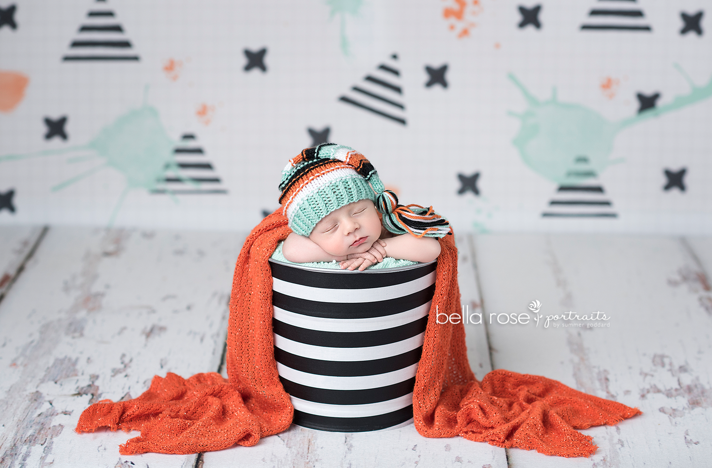 Vintage Wood Planks Mat Floor