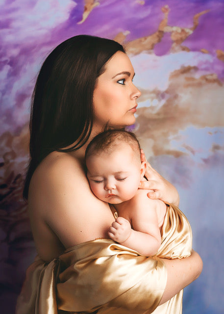 Amethyst Marble - With Sweep Option