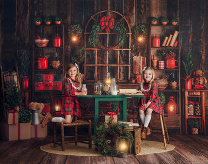 Grandma's Christmas Kitchen Room