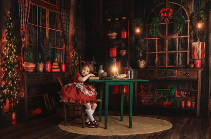 Grandma's Christmas Kitchen Room