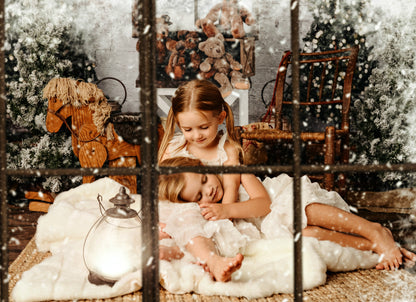 Vintage Rustic Holiday Room