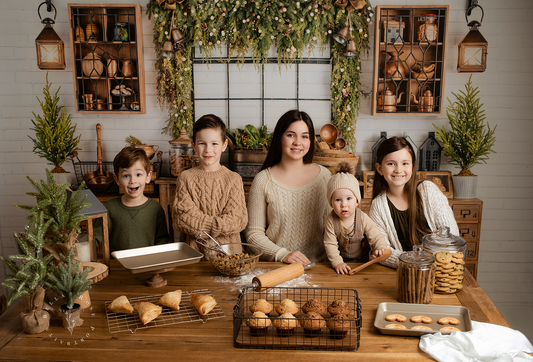 Vintage Holiday Kitchen